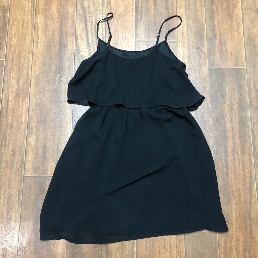 GBG | tiered/layered little black dress | lbd